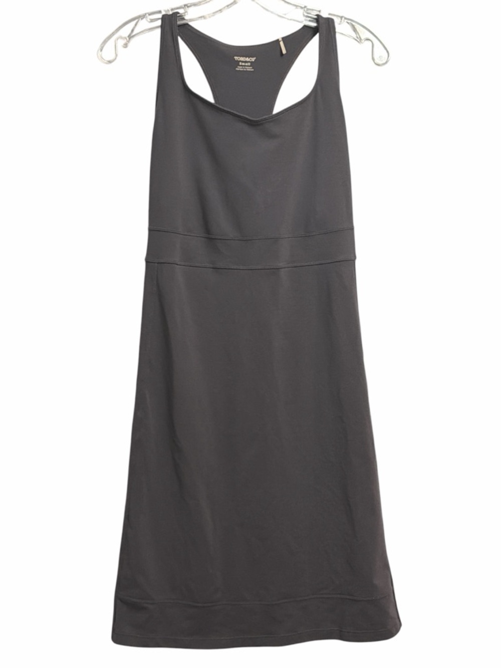 Toad&Co Black Racerback Mini Dress - Picture 2 of 5